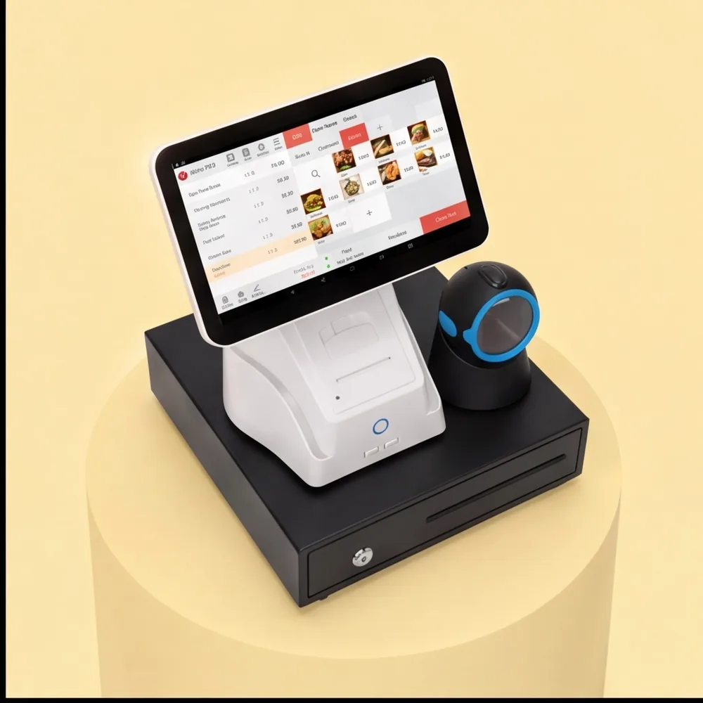 Topaz POS angle view